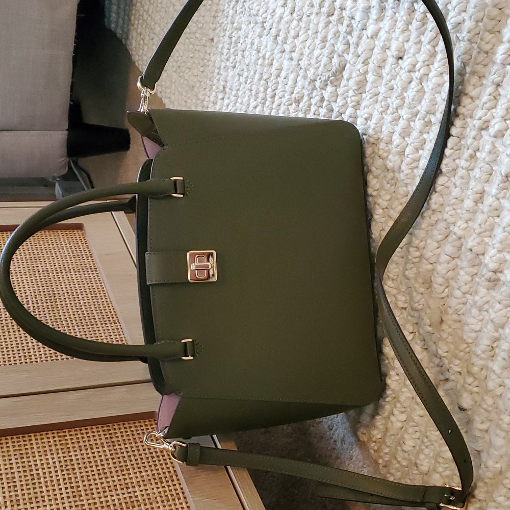 Kate Spade Olive Green Pheobe Satchel